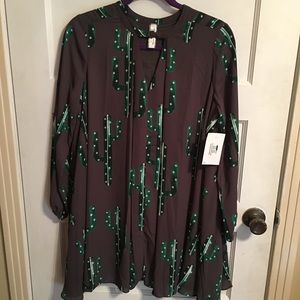 Cactus Printed Dress